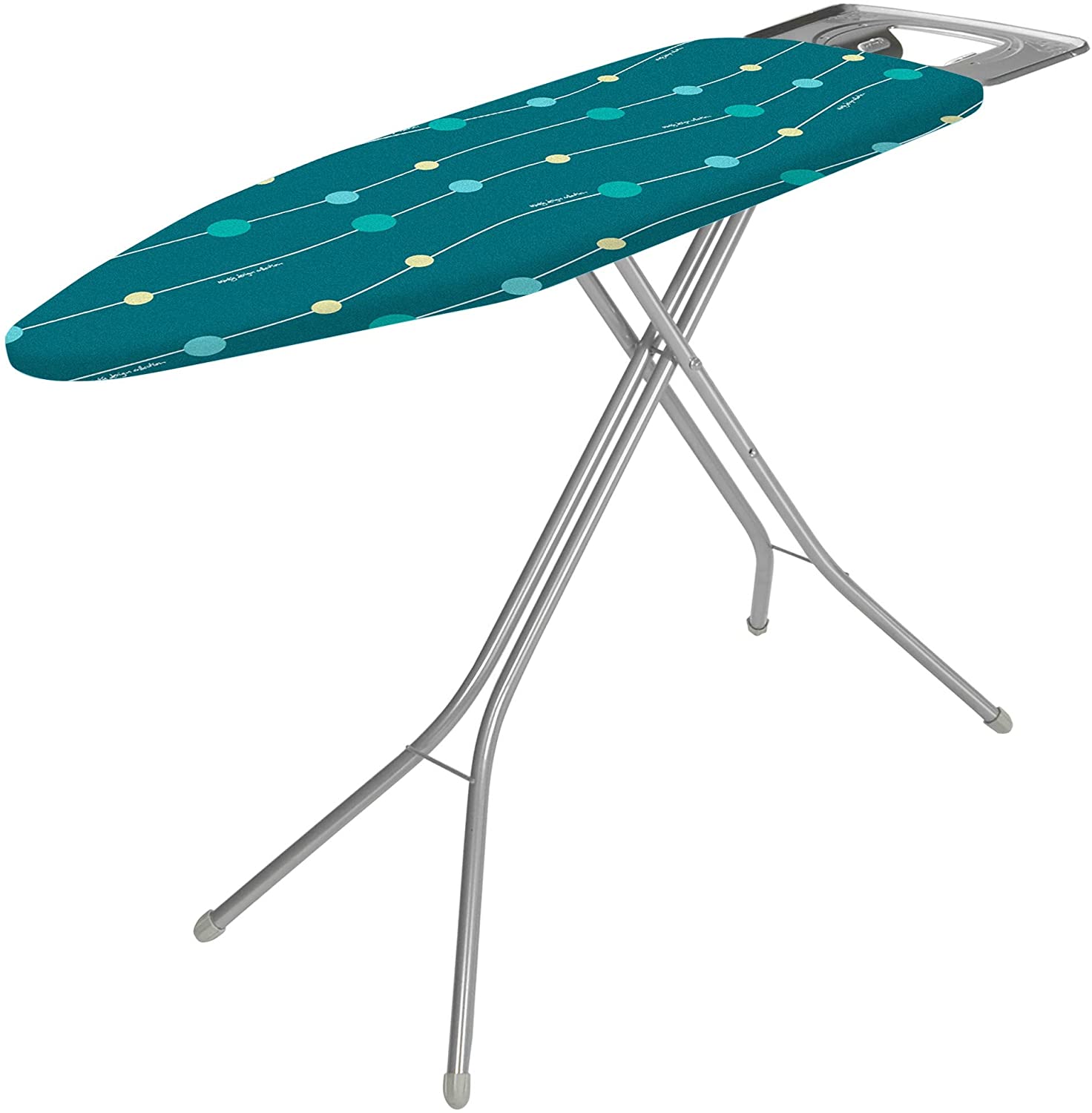 Minky Ultima Plus Ironing Board - Silver/Green - 122 x 43 cm HH40605107V - Image 2