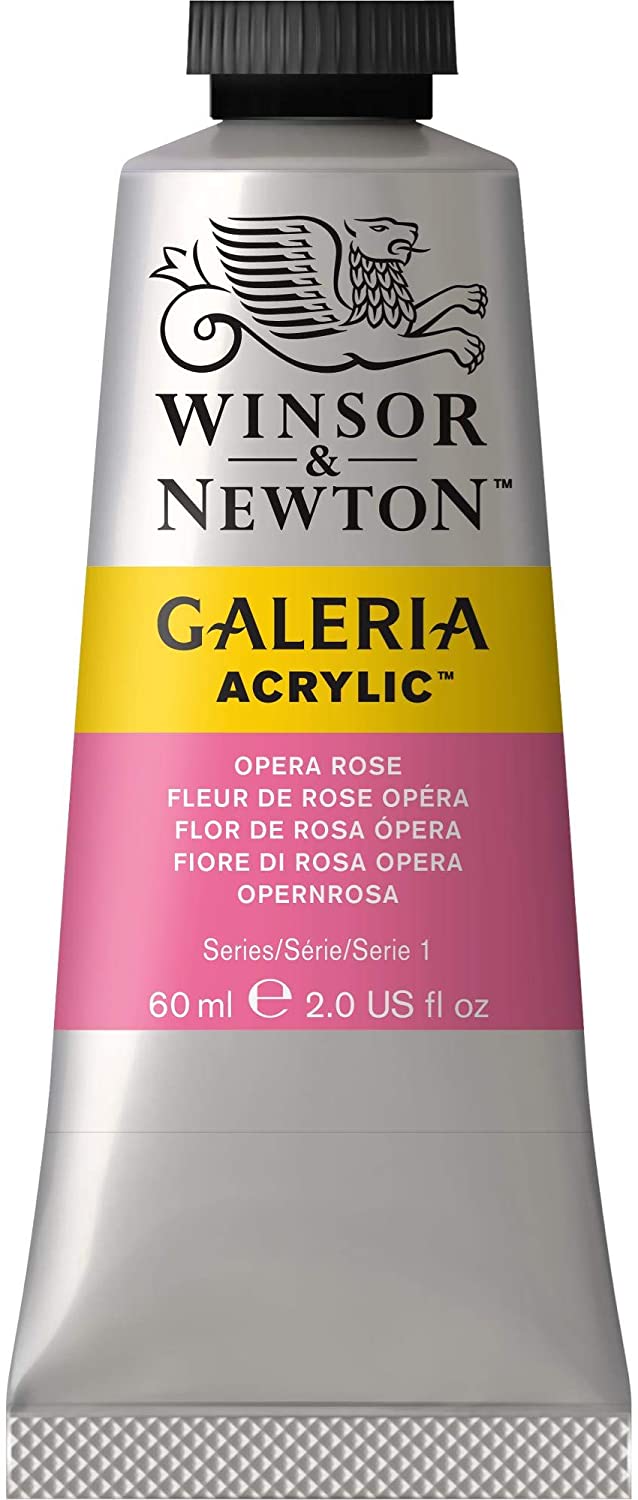 SG Education GAL 2120448 Full Range of Galeria Acrylic, 60 mL Tube, Opera Rose, 60 ml (Pack of 1)