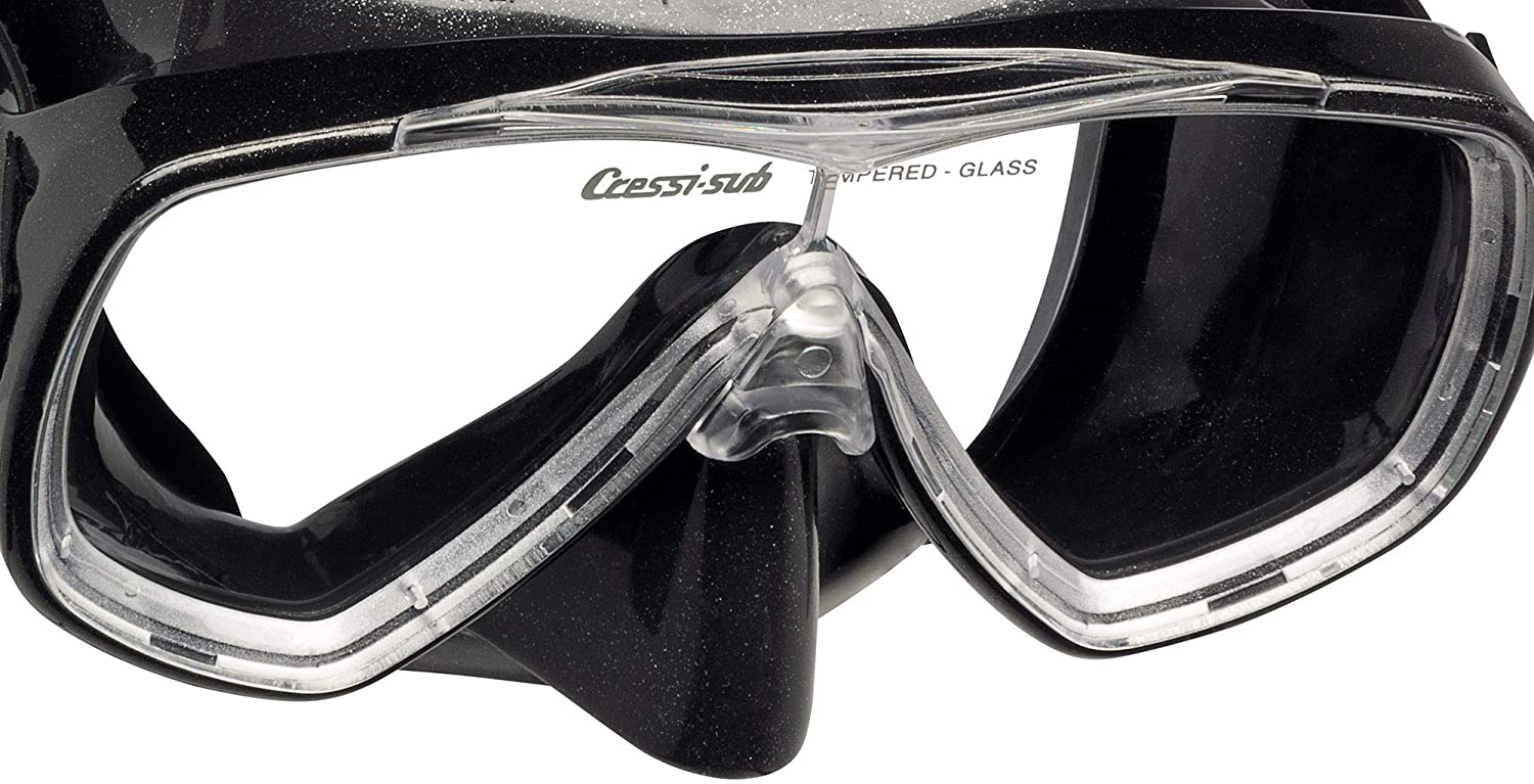 Cressi Mask & Snorkel Set for Adults, Quick-Adjust Buckles & Easy-Fit Snorkel Mask, Scuba-Diving Equipment for Open Water - Image 4