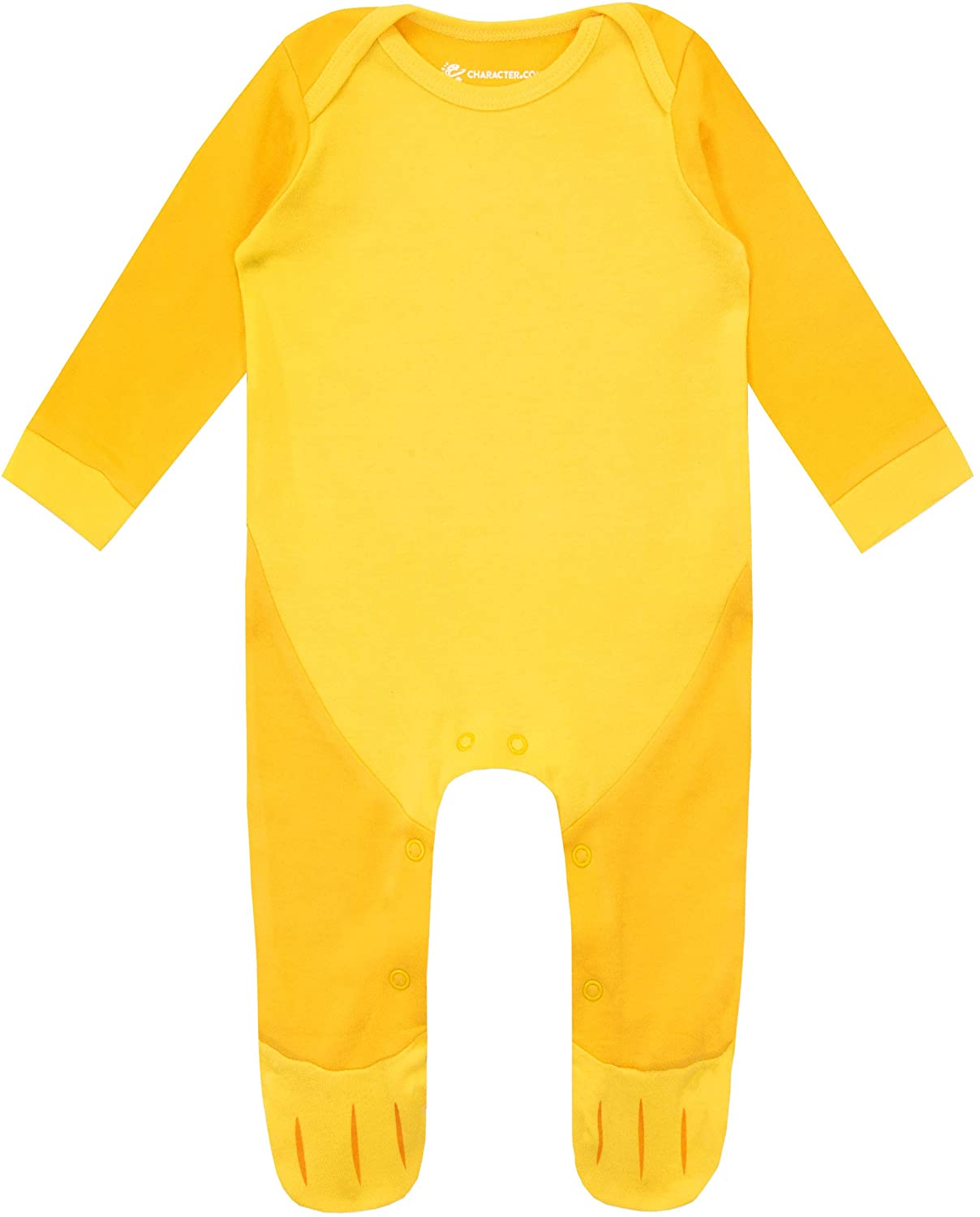 Disney Baby Boys Lion King Sleepsuit and Hat Set Simba Yellow 6-9 Months - Image 2