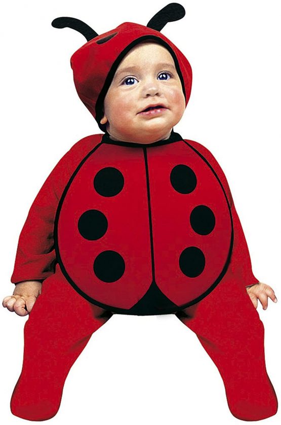 Baby Bug Bonnet & Bib Accessory for Fancy Dress