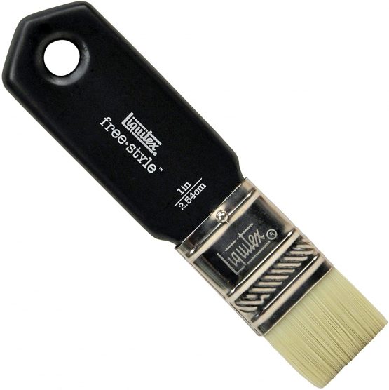 Liquitex Professional Freestyle Large Scale Brush, Paddle 1-inch, beige