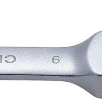 BGS 6909 | Ratchet Ring Spanner | Short | 95 mm | Angled | SW 9 mm | Ratchet Spanner Fine Toothed CV Steel