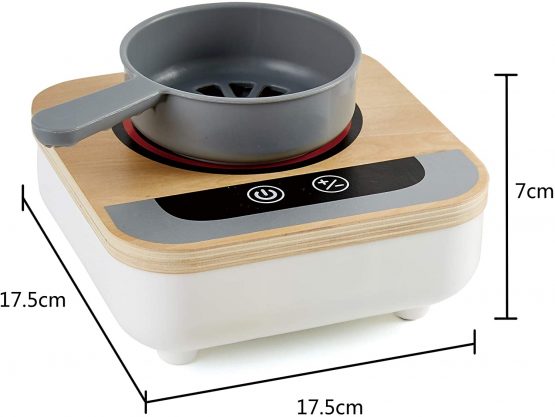 Hape E3164 Fun Fan Fryer - Wooden Play Kitchen - Image 4