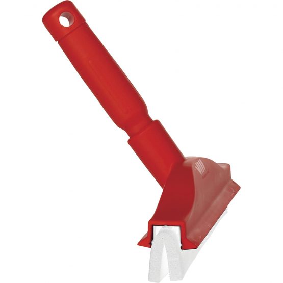Vikan 77514 Foam Rubber Polypropylene Frame Bench Fixed Head Squeegee, 10", Red - Image 3