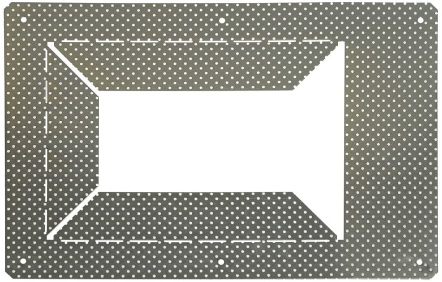 SLV Flush Frame for DOWNUNDER 2 and 3 / Accessories for recessed Light Spotlight, Grey
