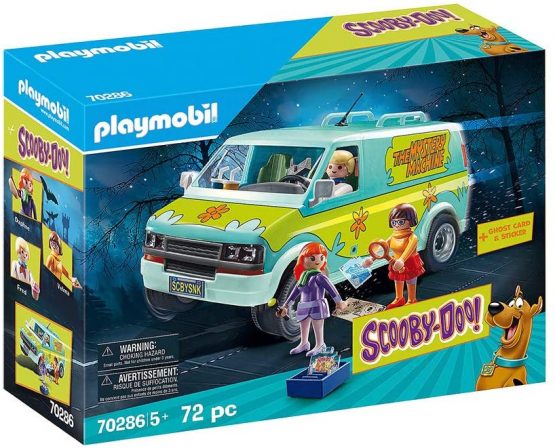 Playmobil 70286 Scooby-Doo! Mystery Machine with Monster Hunting Tools and Figures, for Ages 5+