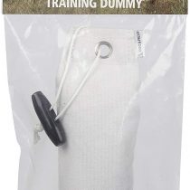 Dog & Field 0.5lb Canvas Dog Training Dummy - Green, Orange, Red & White (White)