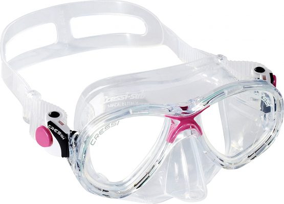 Cressi Kids Marea Jr/Estrella Jr - Scuba Diving and Snorkeling Junior Mask
