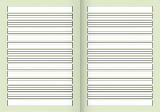 Brunnen 104438102 Exercise Book 32 Pages Ruled A4 Type 1 Ruling Class 1) - Image 2