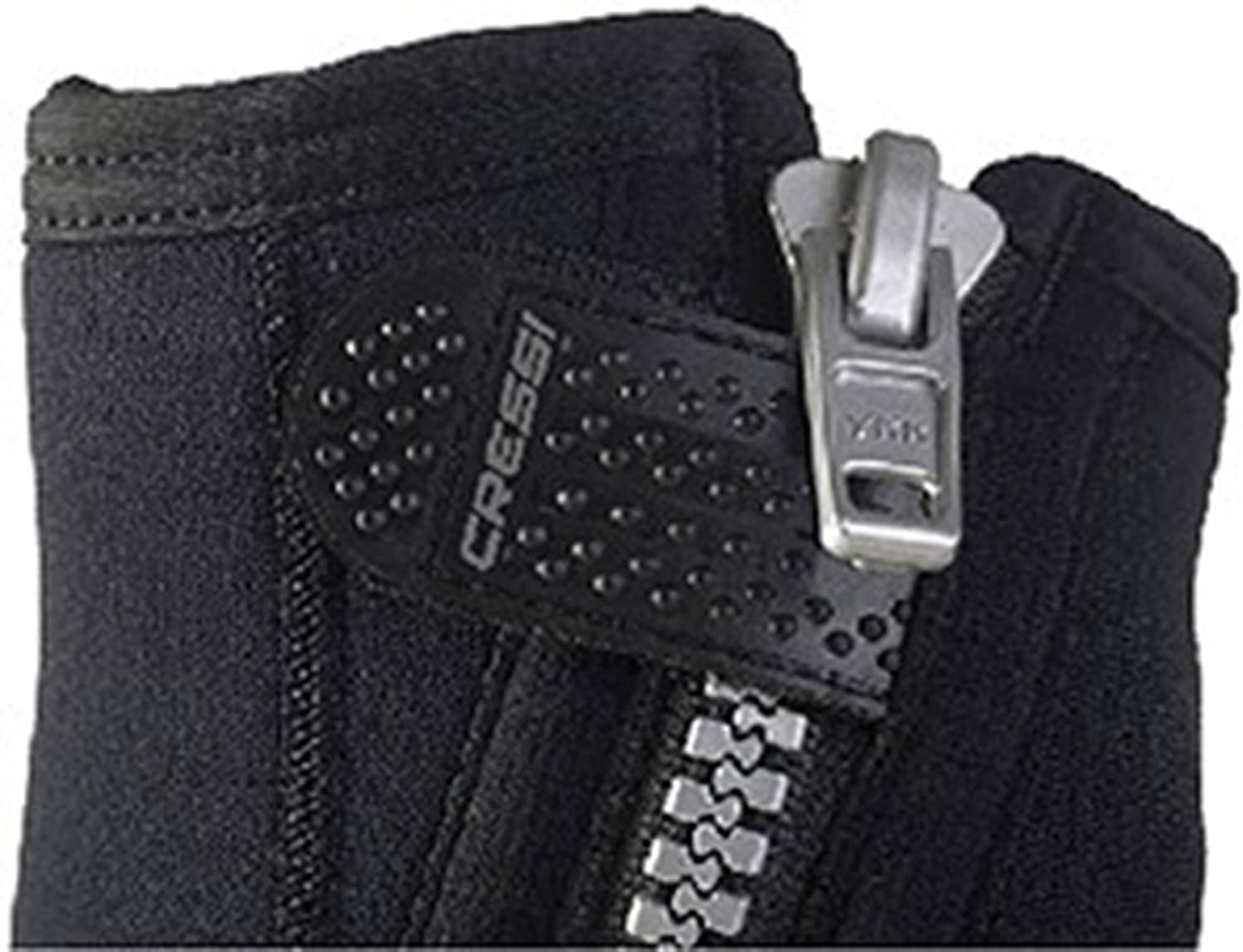 Cressi Unisex Korsor Diving booties in 6mm Neoprene with Rigid Sole, Black, S-5.5 6.5 UK, S-5.5/6.5 - Image 3