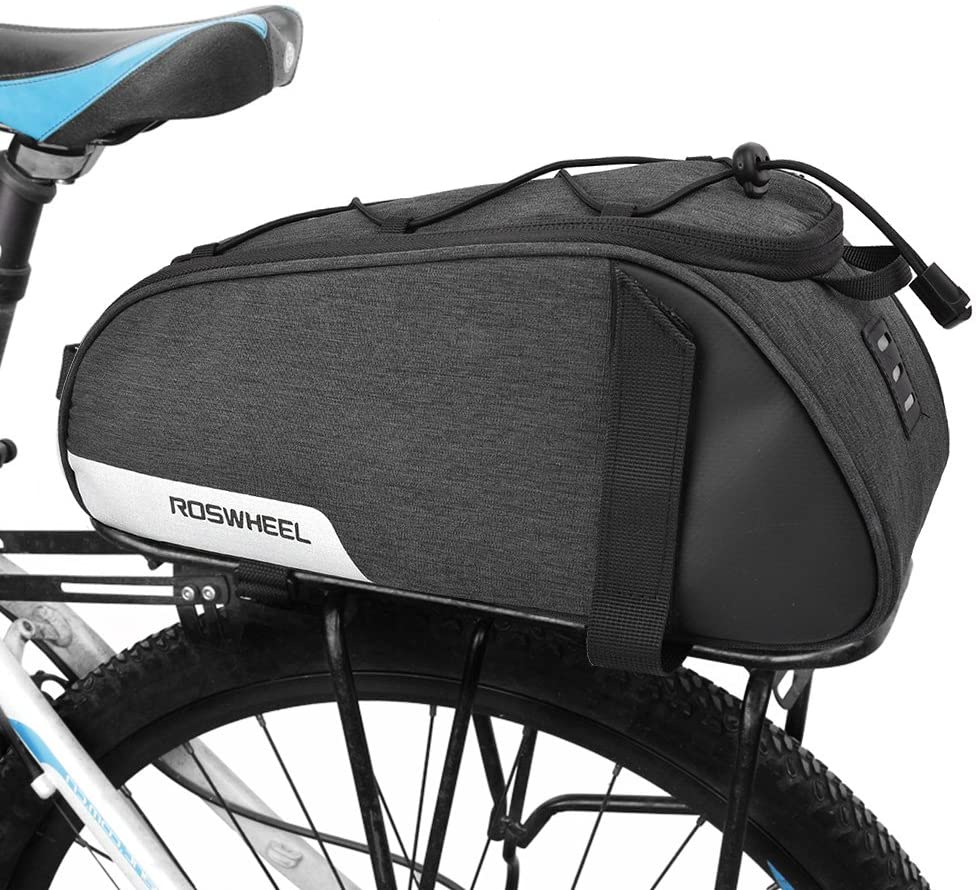 WOTOW Rear bike pannier bag, Bicycle Back seat Bag Cycling Pannier Rear ...