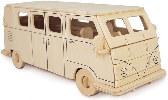 Quay Camper Van Woodcraft Construction Kit FSC