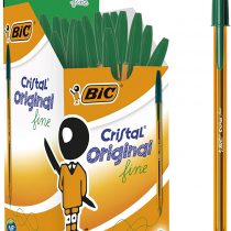 BIC Cristal Fine 0.8mm Green (Box 50)