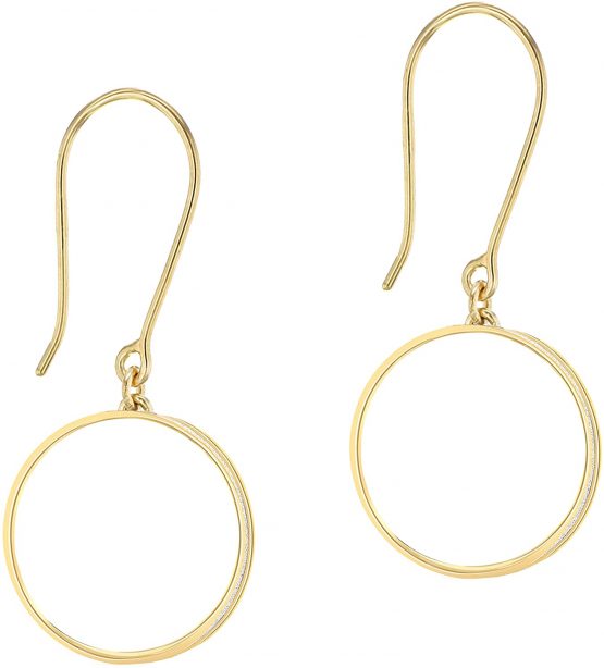 Carissima Gold Women's 9 ct Yellow Gold Ring Stardust Earrings - Image 2