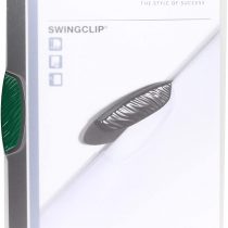 Durable 2260 Swingclip A4 Folder with Green Clip, Each
