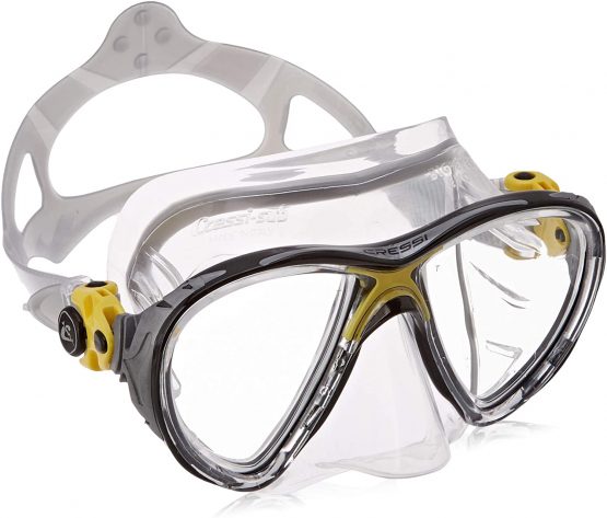 Cressi Men's Big Eyes Evolution Scuba Diving and Snorkeling Mask