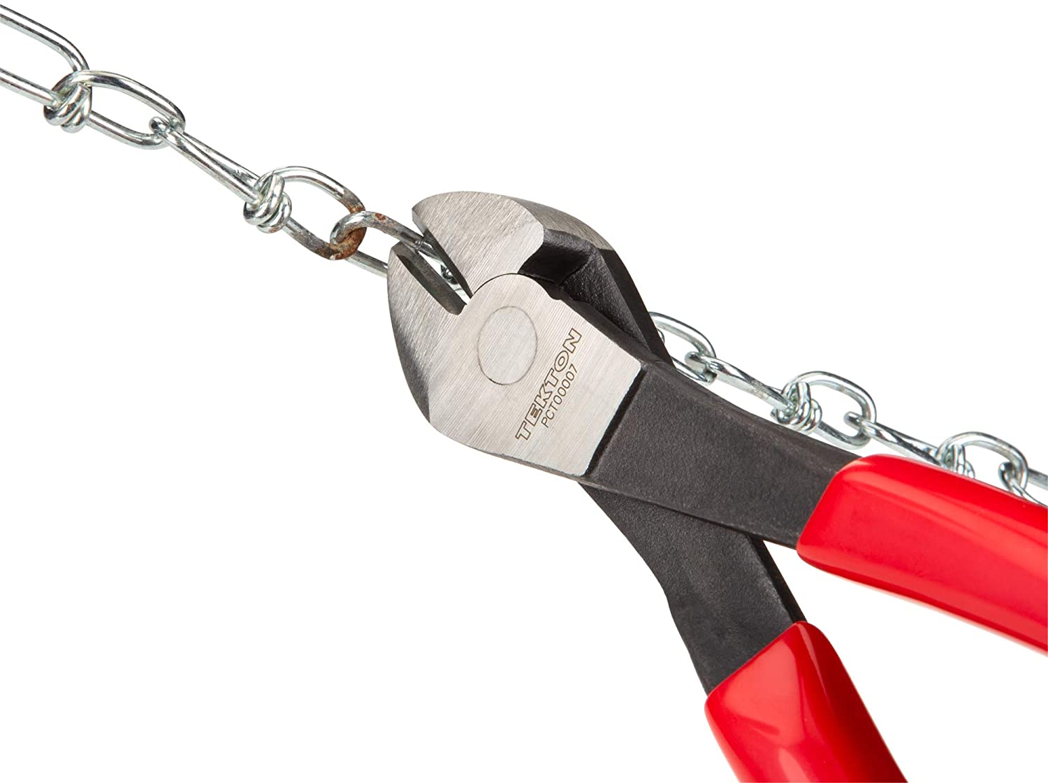 TEKTON 7-Inch Diagonal Cutting Pliers, 0, 7 Inch - Image 4