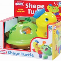 Fun Time Pull Along Shape Turtle, Multicoloured