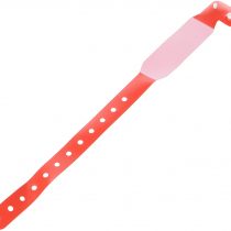 Robinson 6032 Namelets ID Bracelets Adult Write-On Red (Pack of 100)
