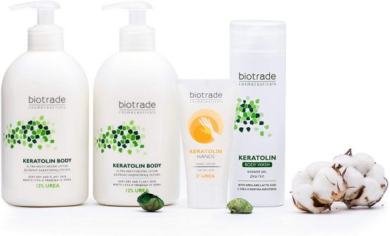 Biotrade Keratolin Body Lotion 400 ml, with 12 Percent Urea for Very Dry and Itching Skin, Soothes Itching, Deeply Hydrates the Skin - Image 4