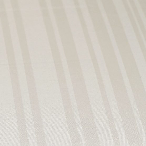 Just Contempo 200 Thread Count Cotton Duvet Cover Set, Single, Cream - Image 2