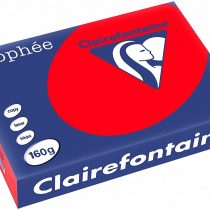 Clairefontaine Trophée – Ream of Paper 250 Sheets A4 21 x 29.7 cm, Coral Red
