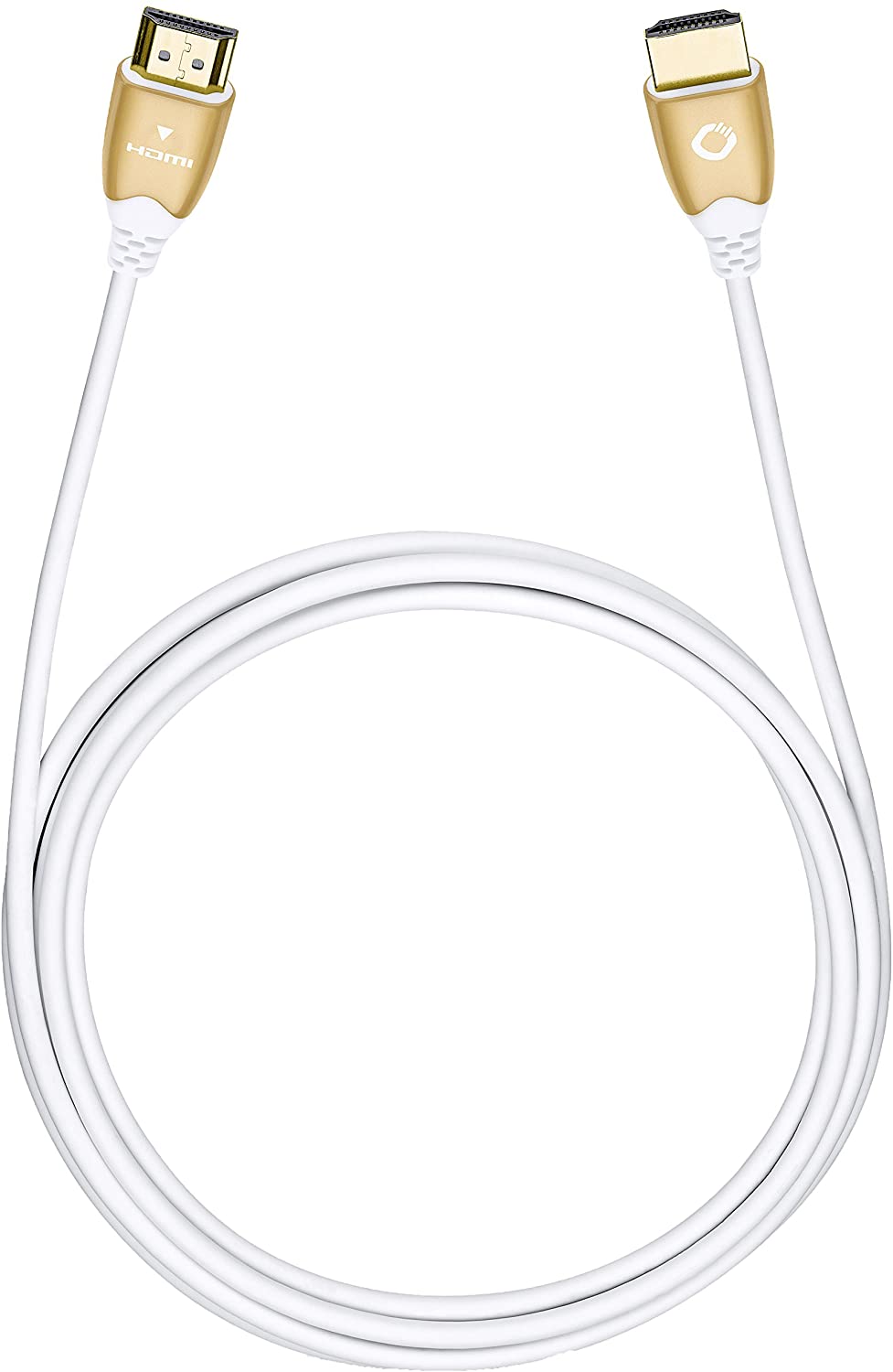 Oehlbach 42520 Slim Version HDMI Cable, 2.50 m
