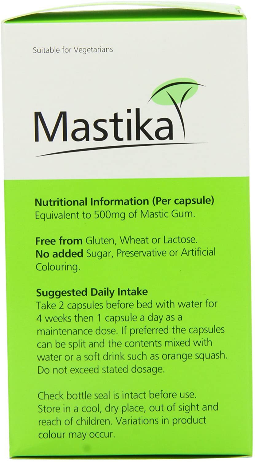 Mastika 500mg Mastic Gum - Pack of 60 Vegetarian Capsules, 60 count (Pack of 1) - Image 4