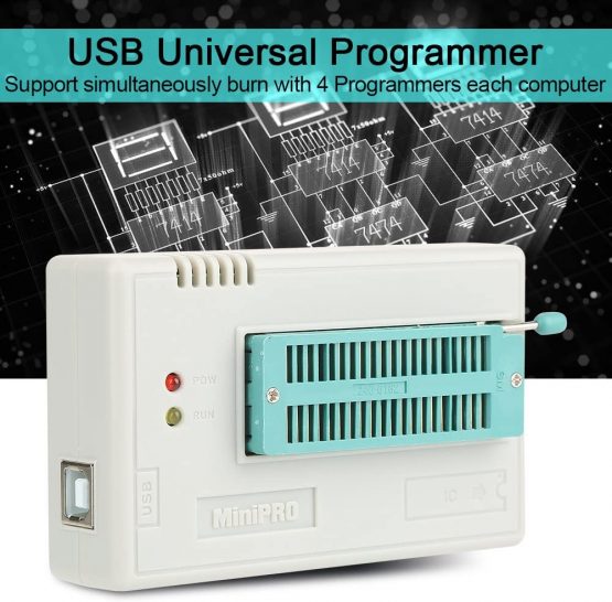 USB Universal Programmer AVR USB for TL866II Plus EEPROM FLASH 8051 AVR MCU GAL PIC with 10 Adapter WIN 2000/WIN XP/WIN 2003/WIN2008/WIN/VISTA/WIN7/WIN8/WIN10(32Bit/64Bit) - Image 2