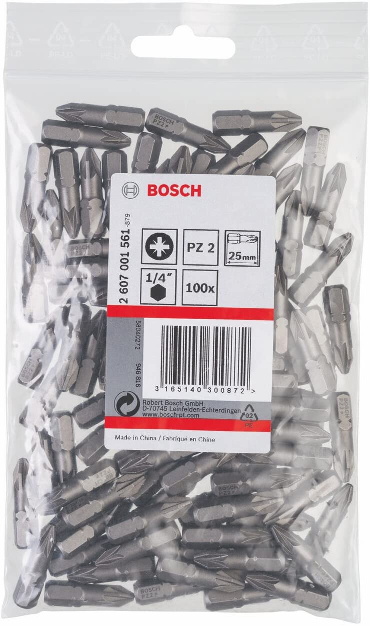 Bosch 2607001561 Extra Hard Screwdriver Bit, Blue, 25mm - Image 2