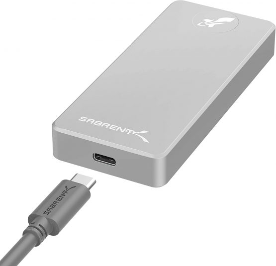 Sabrent Rocket Pro 256GB USB 3.2 External Aluminum SSD (SB-256-PRO)