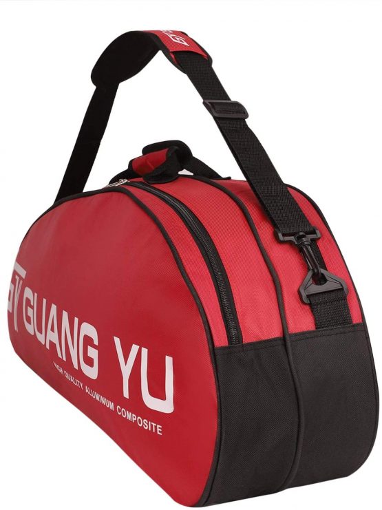 IPENNY 6 Racket Bag Large Capacity Badminton Tennis Racquet Bag Waterproof Dustproof Gym Bag Backpack Sport Equipment Duffel Bag Shoulder Bag Carrying Bag Tote Storage Sack - Image 2