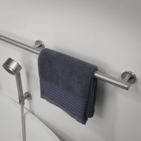 Tiger Boston Comfort & Safety Grab Rail 90 cm, Stainless Steel Brushed, 90 x 5.1 x 7 cm - Image 3