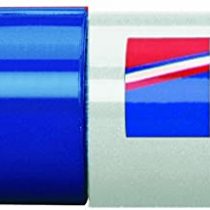 edding 800 permanent marker - blue - 5 pens - chisel tip 4-12 mm - for bold markings - waterproof, quick-drying, smear-proof pens - for cardboard, plastic, wood, metal, glass and fabric