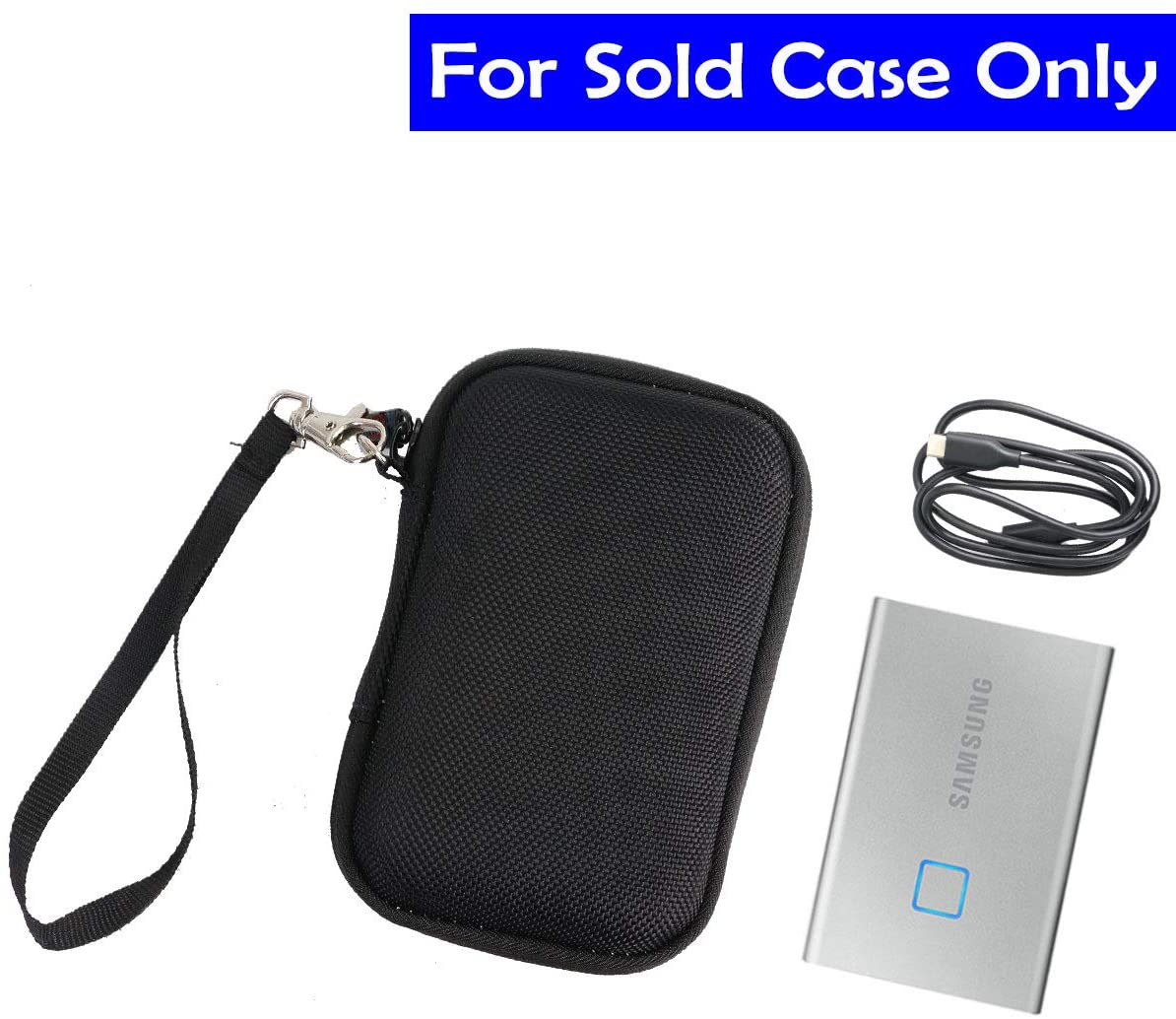 Khanka Hard Travel Case Replacement for Samsung T9 / T7 / T7 Touch / T7 Shield Portable Solid State Hard Drive - Image 4