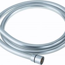 Bristan HOS 150CNS01 C 1.5m Cone to Nut Std Bore Shower Hose Satin, Satin Chrome