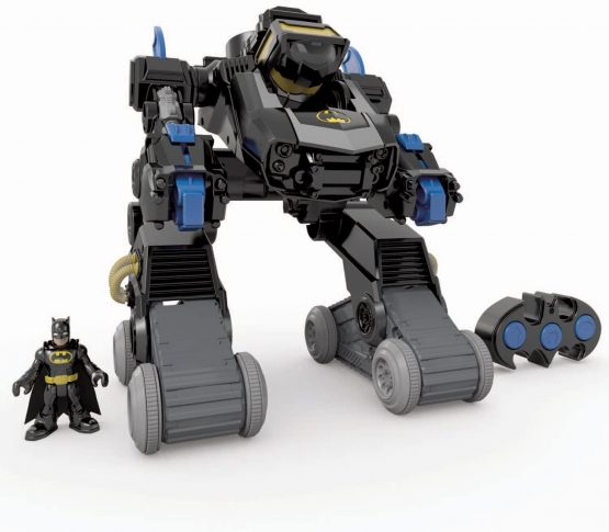 Fisher Price Imaginext DC Super Friends R/C Remote Control Transforming Batbot - Image 2