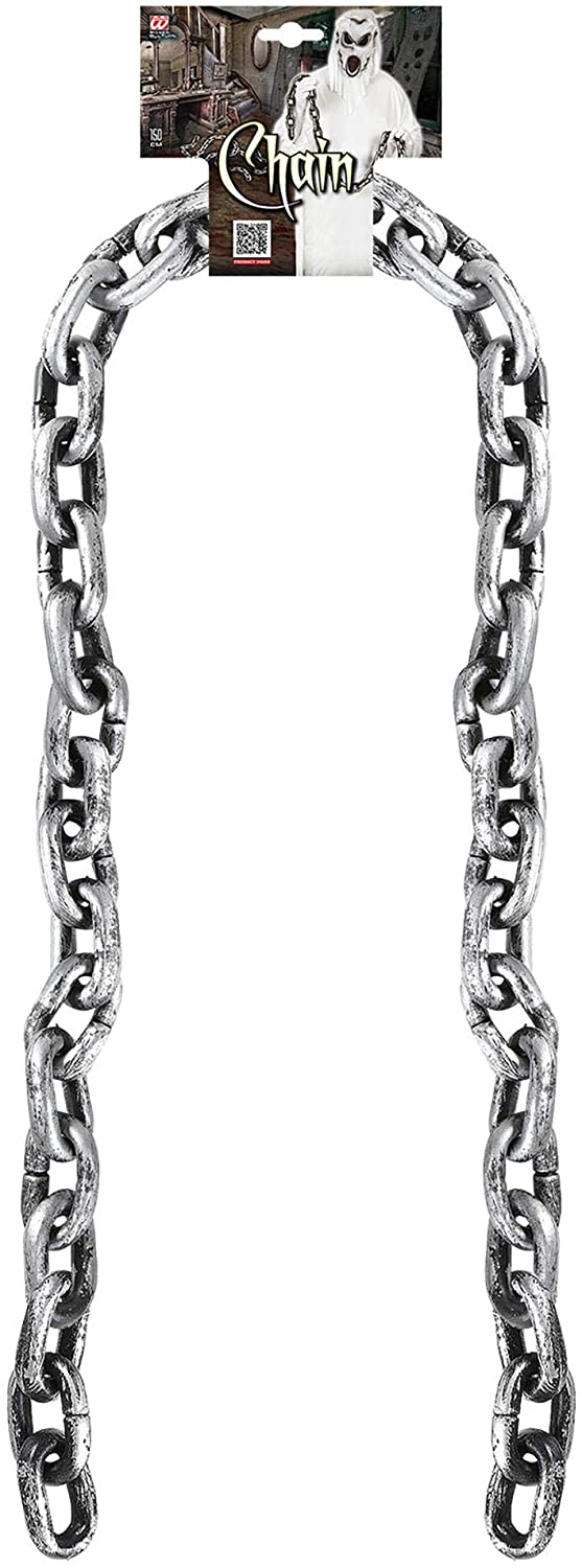 WIDMANN 01208 Necklace One Size, Silver, 6 x 16 x 21 cm - Image 2