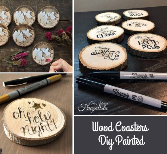 ilauke 30 Pcs Natural Wood Slices 8-9cm with Drilled Hole, Unfinished Log Wooden Circles with Natural Jute Twine for DIY Crafts Wedding Decorations Christmas Ornaments - Image 3