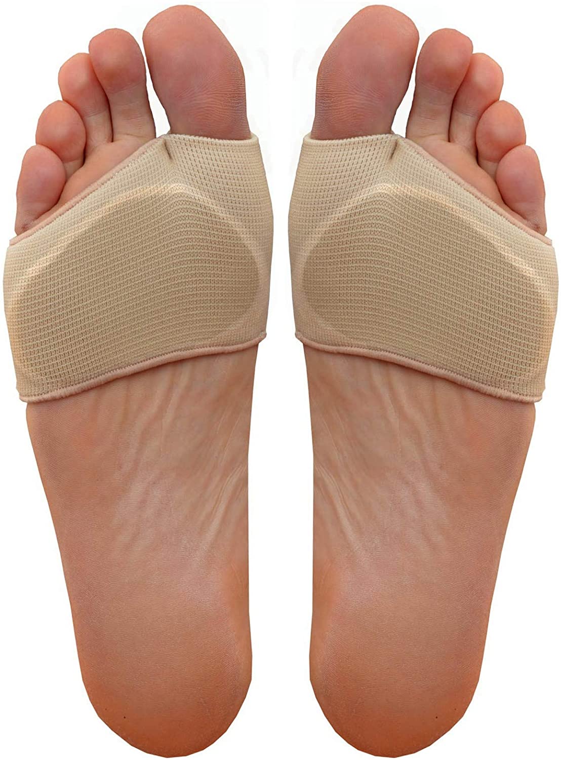Medipaq® Metatarsal Gel Protector Cushion Pads, Relieve Ball of Foot Pain, Metatarsal Pads, Metatarsalgia Insoles