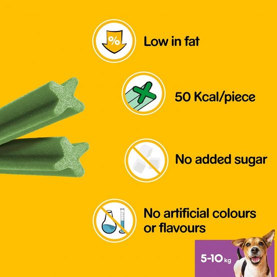 Pedigree Dentastix - Fresh Daily Dental Chews Small Dog, 70 Sticks - 10 x 110 g - Image 4