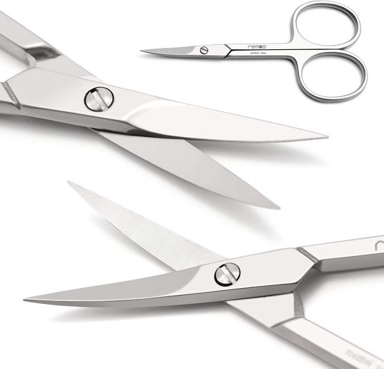 REMOS Nail & Cuticle Scissors Stainless [INOX] 9.5cm for Fingernails & cuticles - Image 2