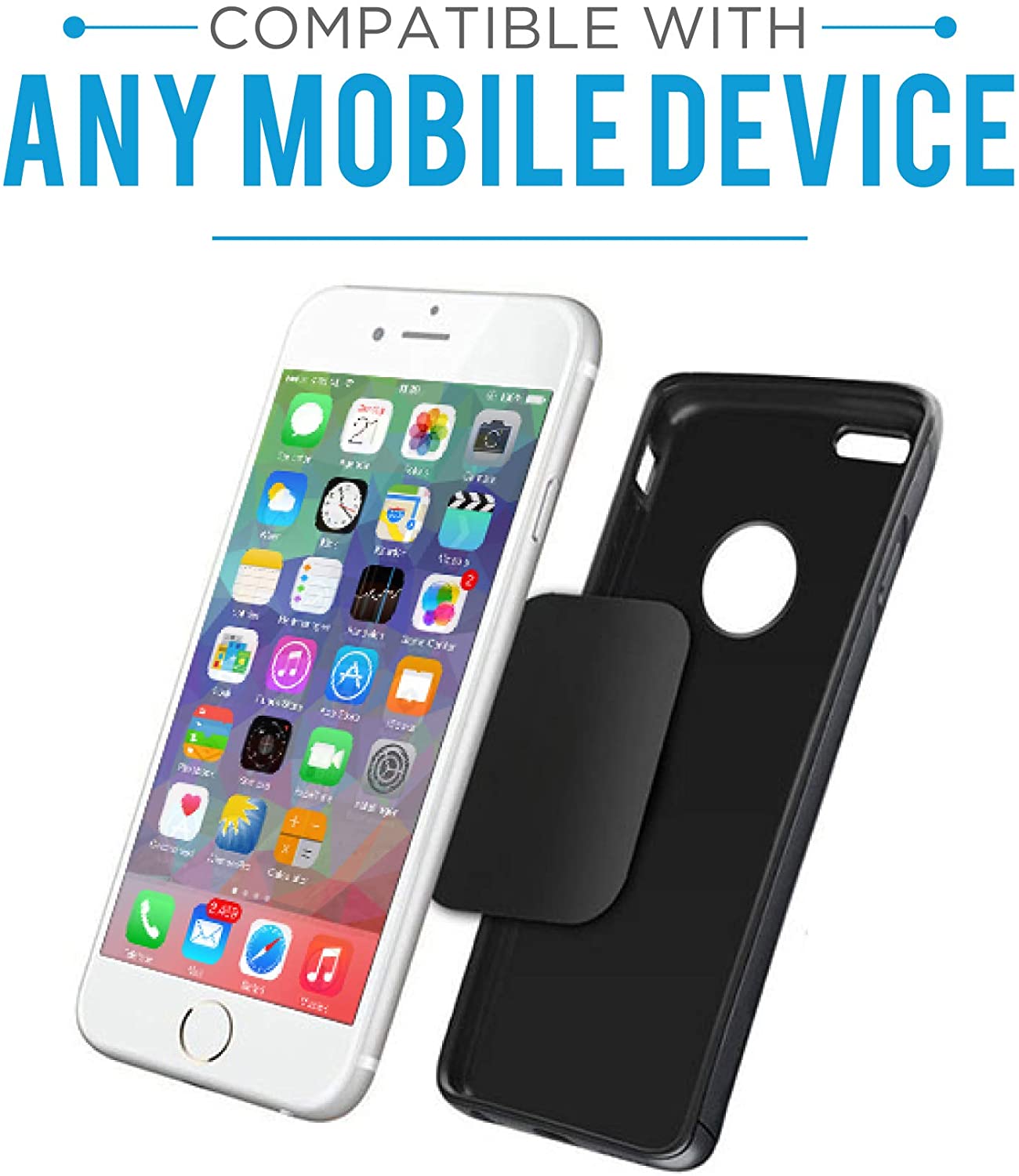 Xeratti 16 Piece Metal Plate Phone Accessories Pack - Image 3