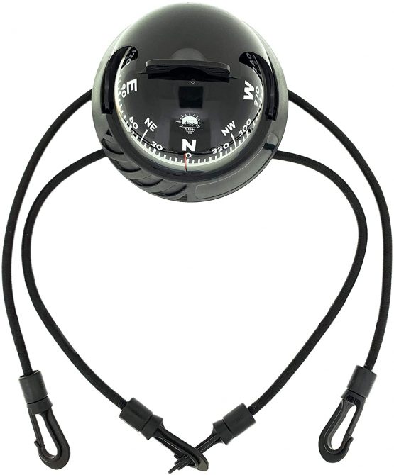 Sun Company SeaTurtl Kayak Compass - Full-Size Mountable Marine Compass with Adjustable Hood - Image 2