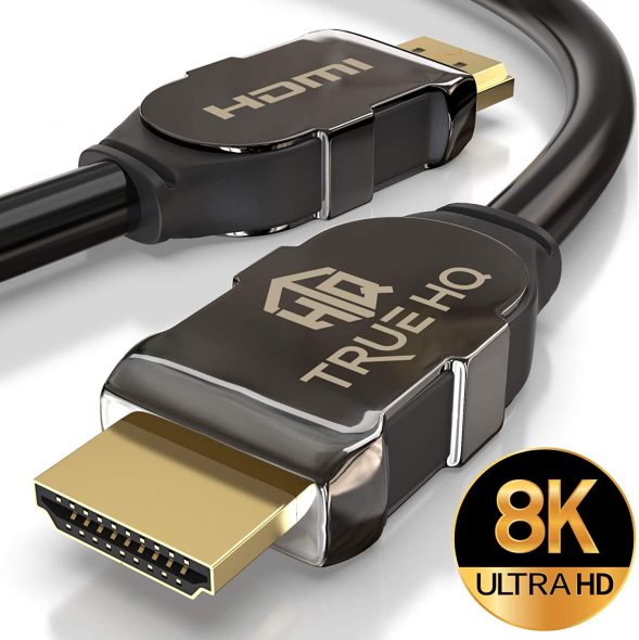 3M HDMI 2.1 Cable Certified 8K 48Gbps by True HQ Ultra High Speed PREMIUM Lead with