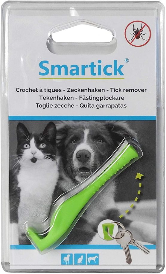 Kerbl Smartick Tick Tweezers, Green