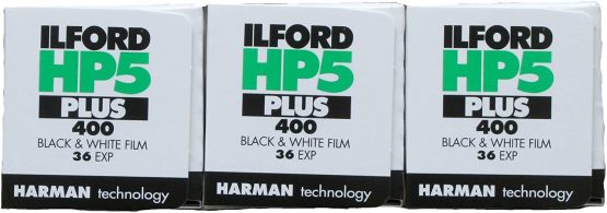 Ilford HP5+ 36 exposures - pack of 3 rolls