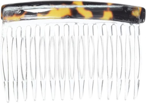 Caravan 0.5 oz 15 Teeth Tiger Black Comb - Image 2
