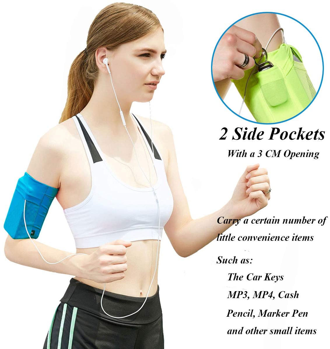 Ailzos Universal Exercise Armband Running Phone Armband - Image 4